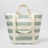 Sunnylife ital hűtőtáska 23 l - La Palma Sage Stripe 