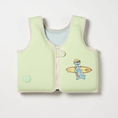 Sunnylife gyerek úszómellény 3-6 év - Shred Turtle Aqua