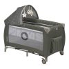 Lionelo Sven Plus multifunkciós utazóágy - Beige Olive