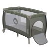 Lionelo Sven Plus multifunkciós utazóágy - Beige Olive