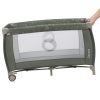 Lionelo Sven Plus multifunkciós utazóágy - Beige Olive