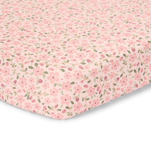 Little Dutch gumis lepedő 70x140/150 cm Fairy Floral